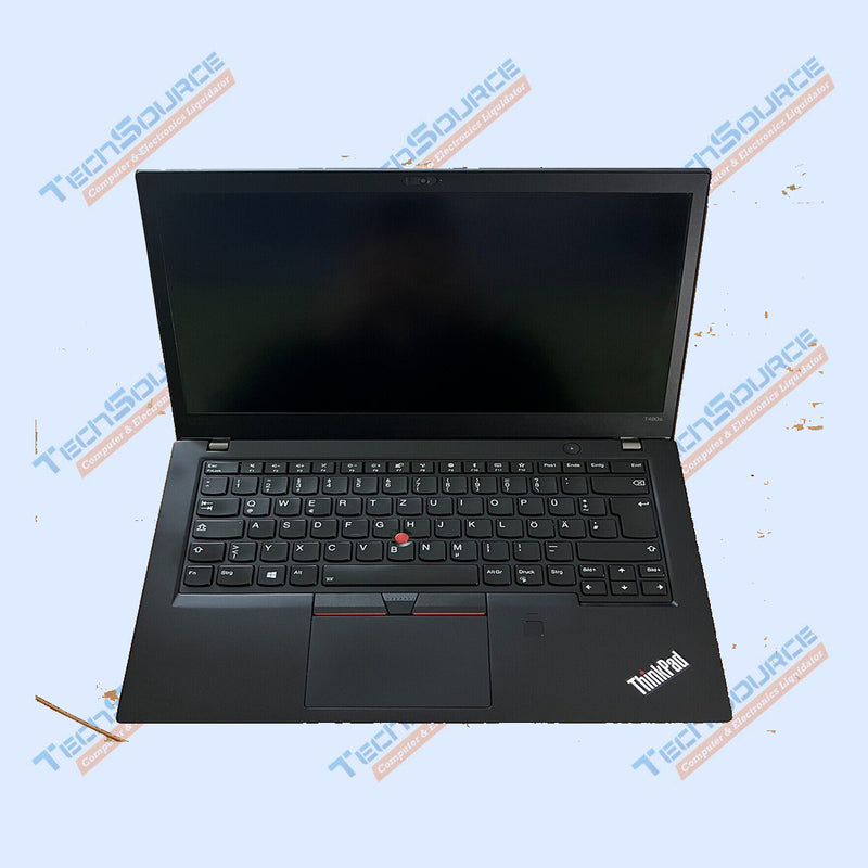 Lenovo ThinkPad T480s Laptop, 14.0" FHD (1920x1080), Intel Core i7-8350U 2.1 GHz, 16GB DDR4 RAM, 256 GB M.2 NVME SSD image 1