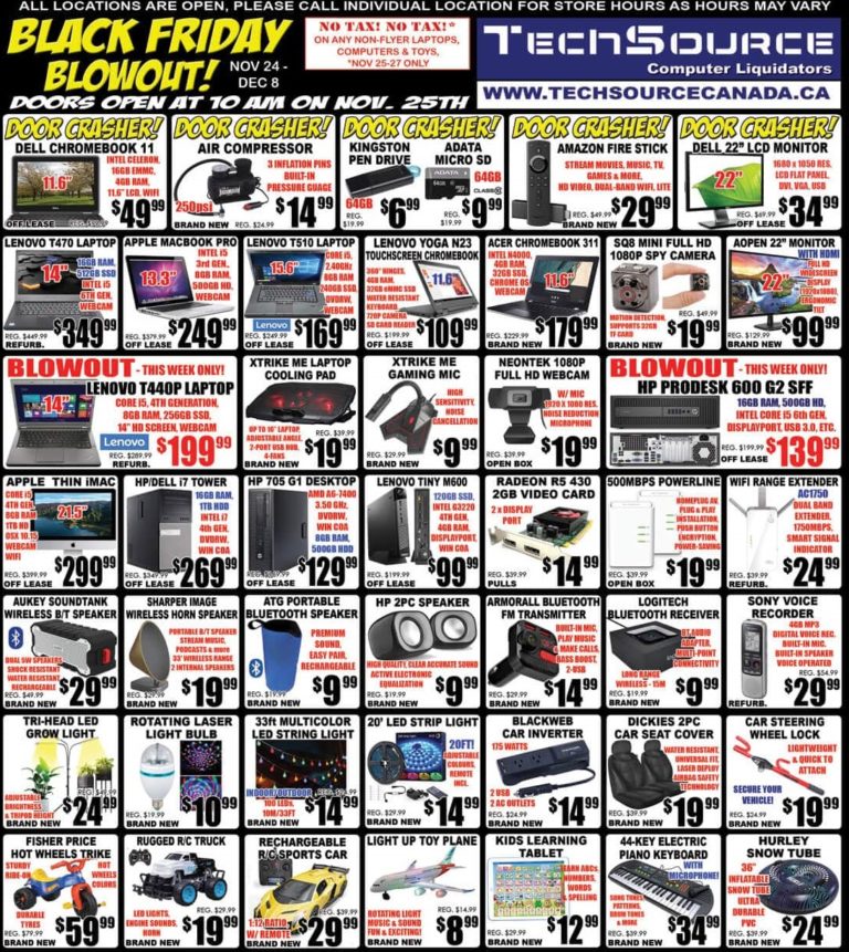 Weekly Flyer - Tech Source Scarborough